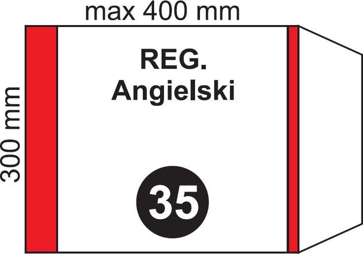 Folplast Husă de călătorie reglabilă nr. 35 (20 buc)