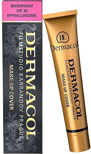 Fond de ten Dermacol Make-up Cover 222 Golden dark beige SPF 30, 30 g