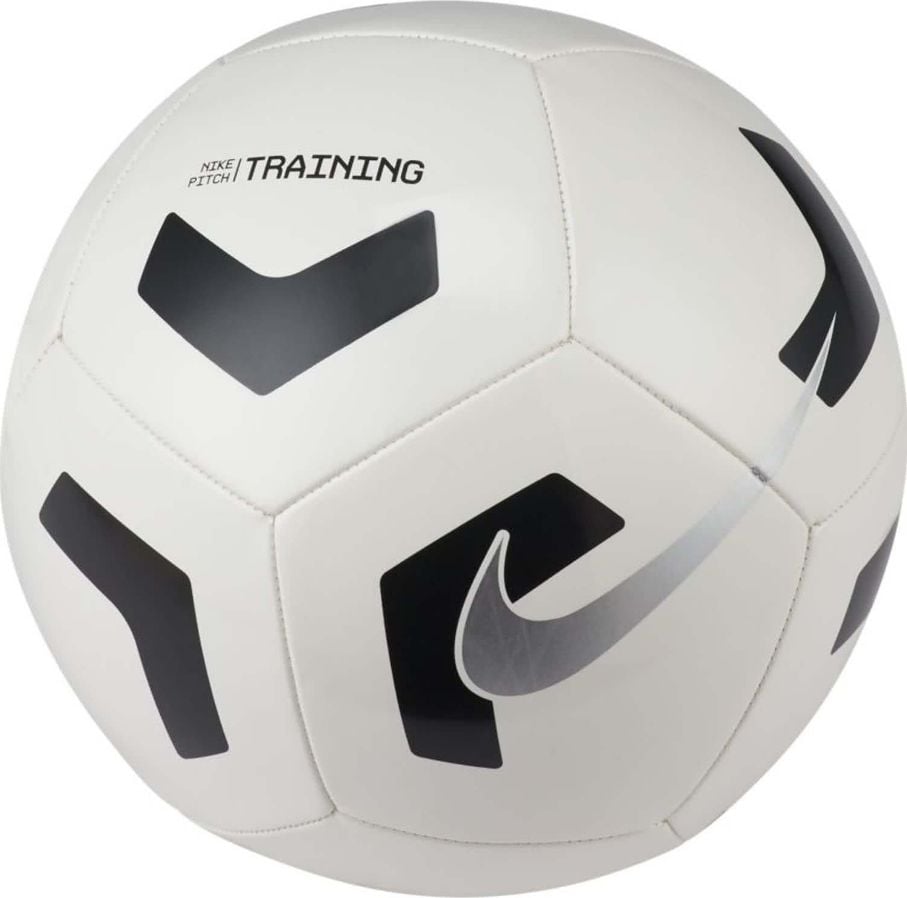 Fotbal Nike alb Nike Pitch Training CU8034-100 - marimea 3 3