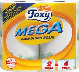 Foxy Foxy Towel Mega Long Rolls 2 role