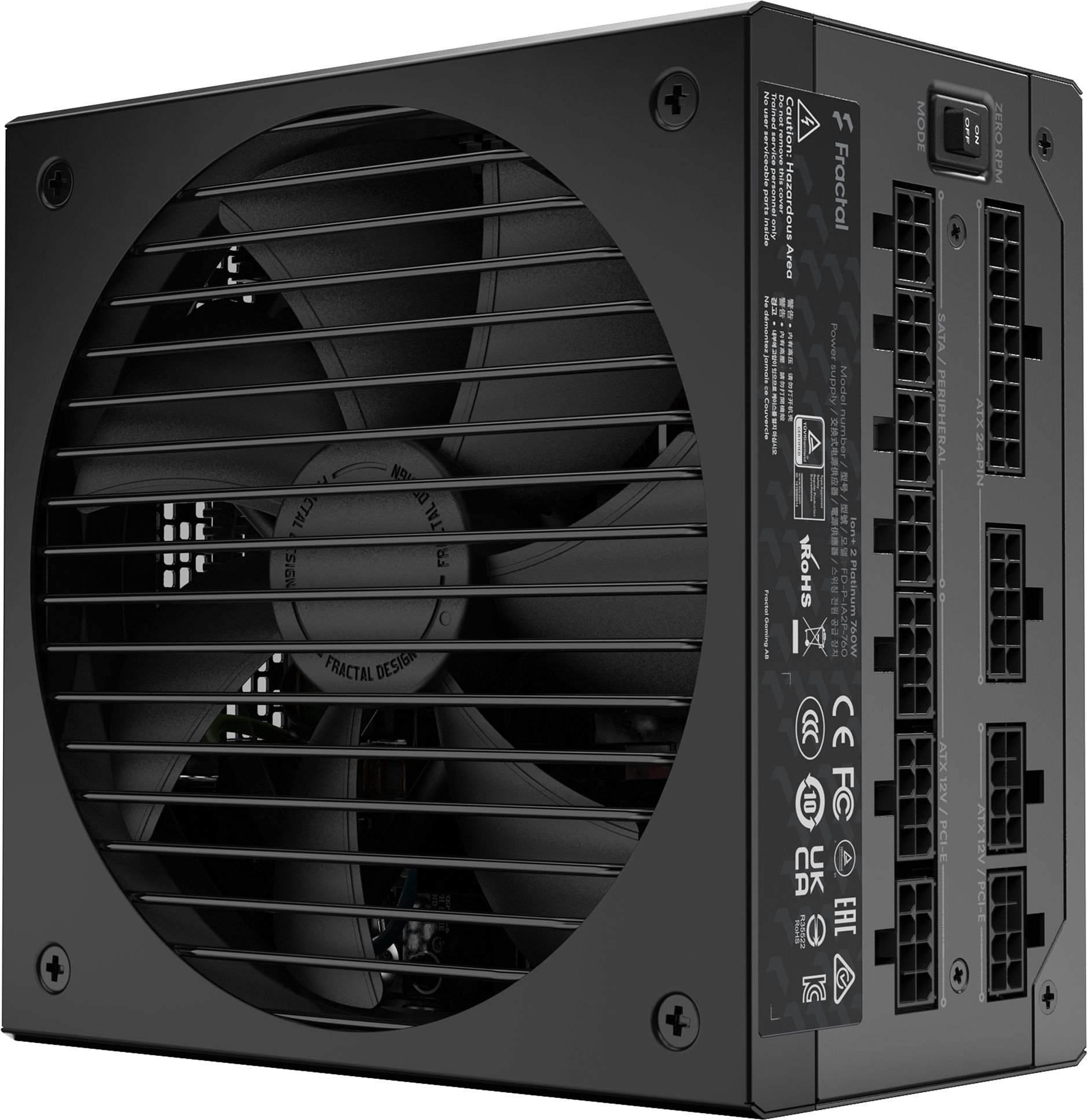 Fractal Design Ion+ 2 Platinum 760W PSU (FD-P-IA2P-760-EU)