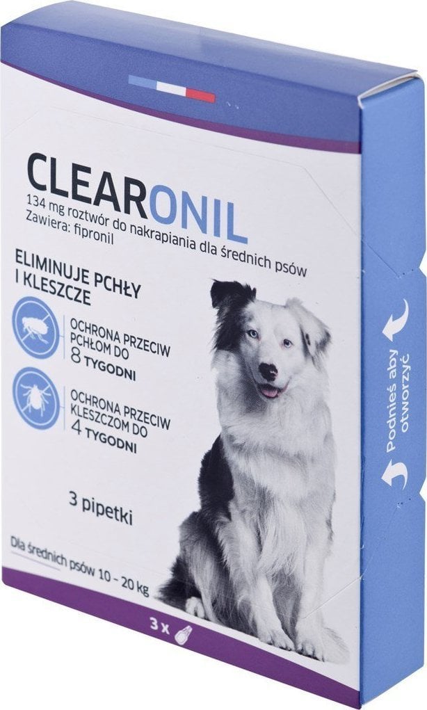 Francodex CLEARONIL dla średnich psów (10-20 kg) - 134 mg x 3