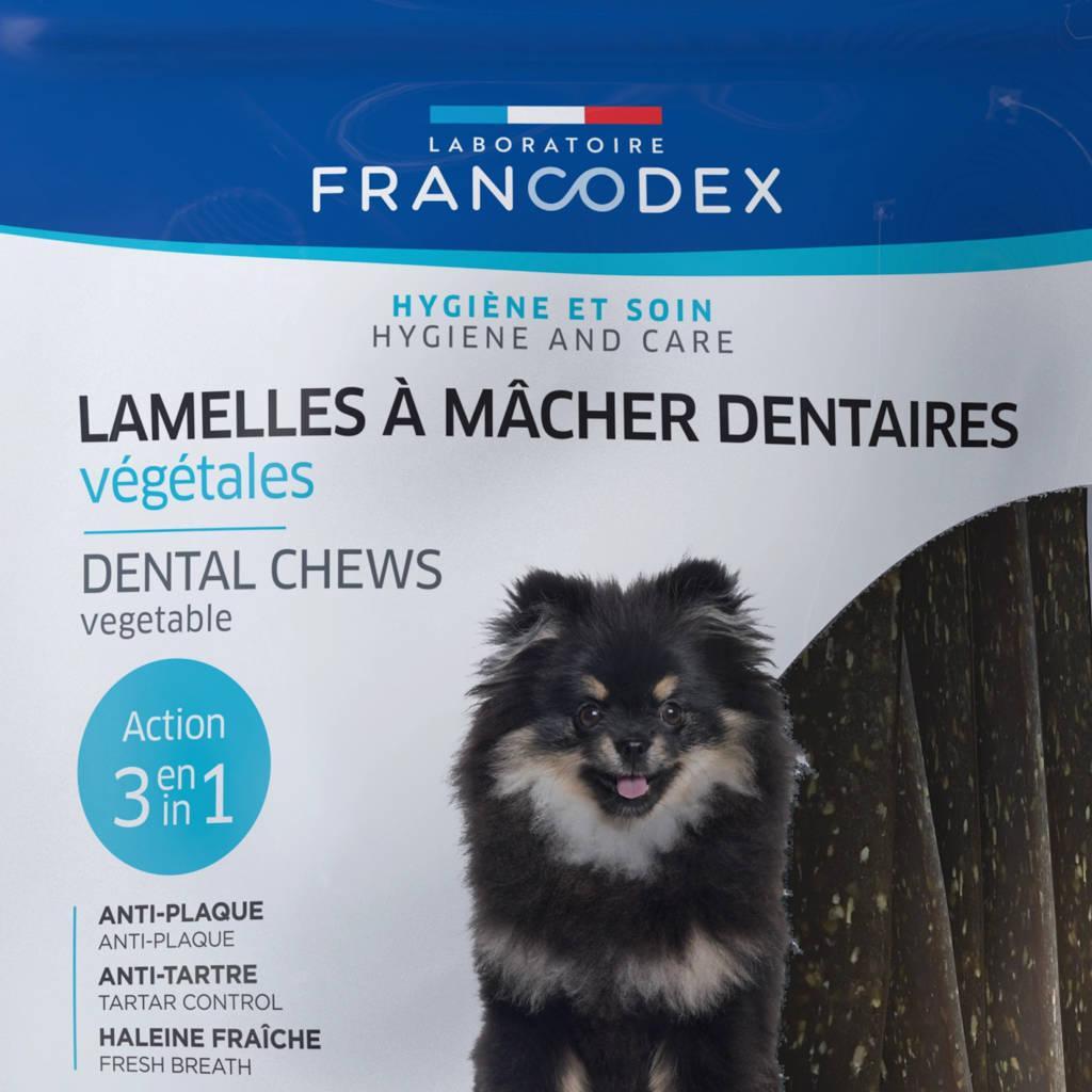 Francodex FRANCODEX mini benzi de mestecat pentru îndepărtarea calcarului și mirosurilor din gură 114 g / 15 benzi