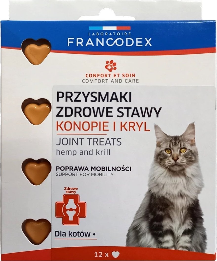 Francodex FRANCODEX Gustare articulații sănătoase pentru pisici 12 buc.