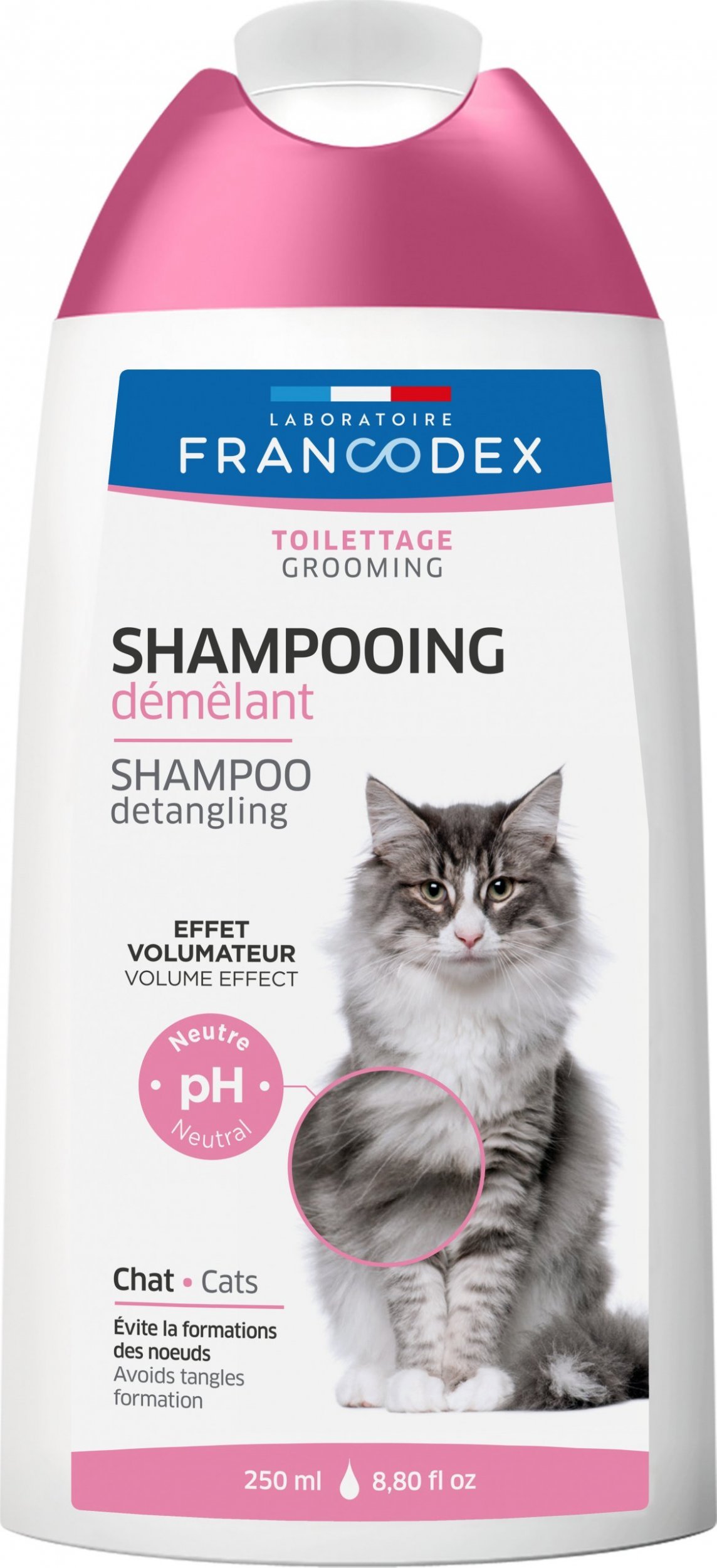 Francodex sampon 2 in 1 pentru pisici 250 ml