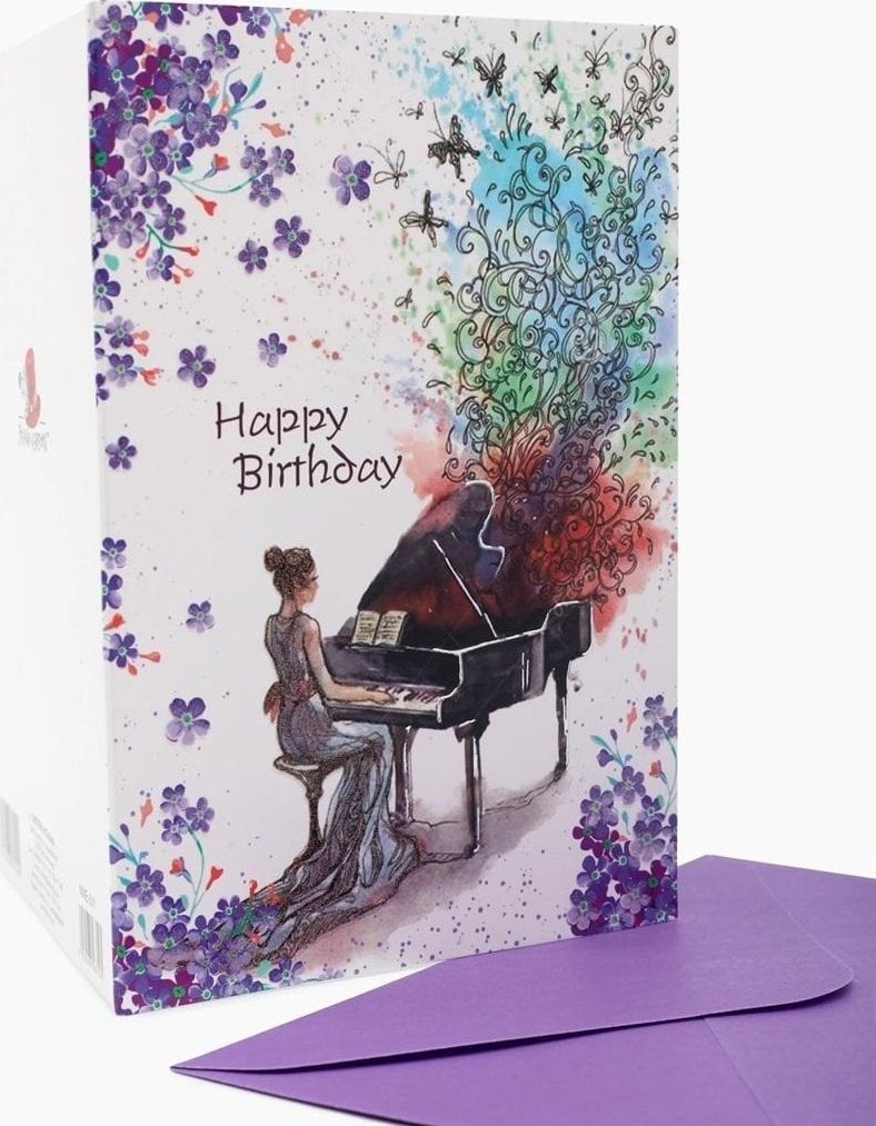 Fresh Pass B6 NME-011 Glitter Birthday Piano