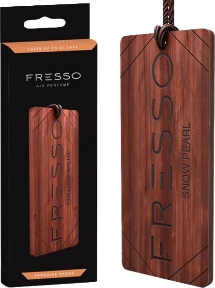 Difuzor aromatic pentru masina Fresso cu aroma de lemn FRESSO Paradise Spark.