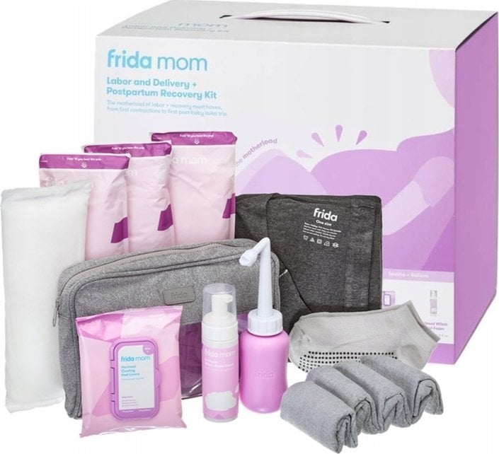 FRIDA_SET Frida Mom Labor and Delivery + Postpartum Recovery Kit Zestaw do porodu i regeneracji po porodzie