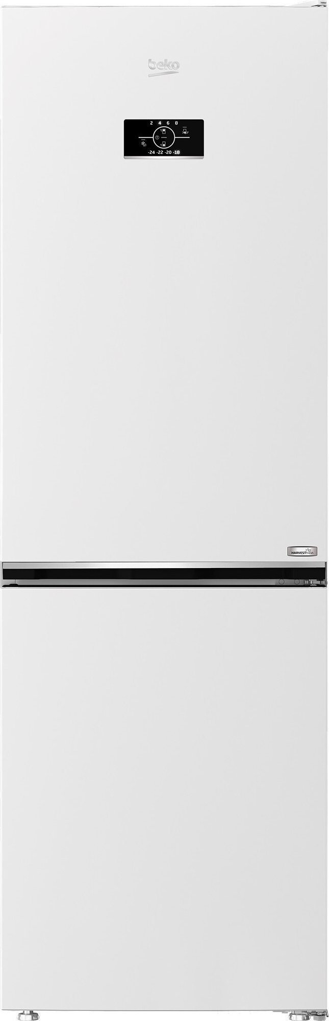 Combine frigorifice - Combina frigorifica Beko B3RCNA364HW,
alb,4 rafturi,
37 dB,Cu display