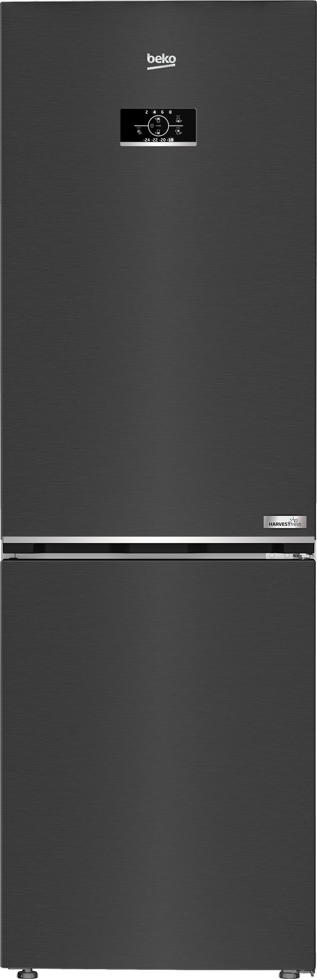 Combine frigorifice - Combina frigorifica Beko B3RCNA364HXBR,
Grafit,
37 dB,4 rafturi,
Cu display
