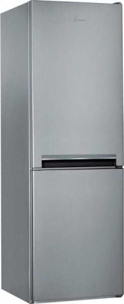 Combine frigorifice - Combina frigorifica  Indesit LI7 S1E S,
Argint,3 rafturi,
39 dB,Cu display