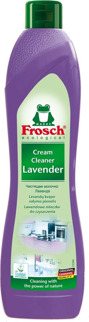 Crema de curatat ecologica Frosch, Lavanda, 500ml