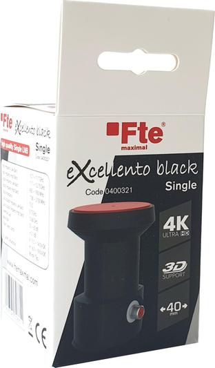 Convertor FTE Single FTE eExcellento Black LTE 0,1 dB