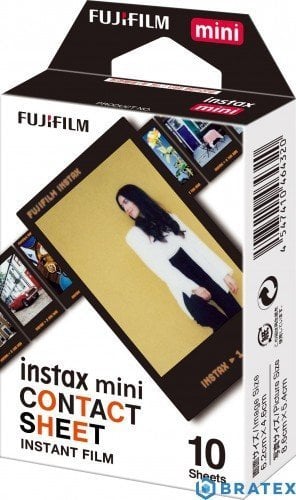 Foaie de contact Instax Mini film Fuji Fuji.