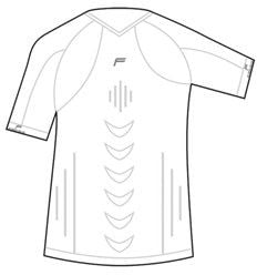 Masculin Staycool Megalight 140 T-shirt pe alb. XXL (ESF-12-1000-8-4-0001)