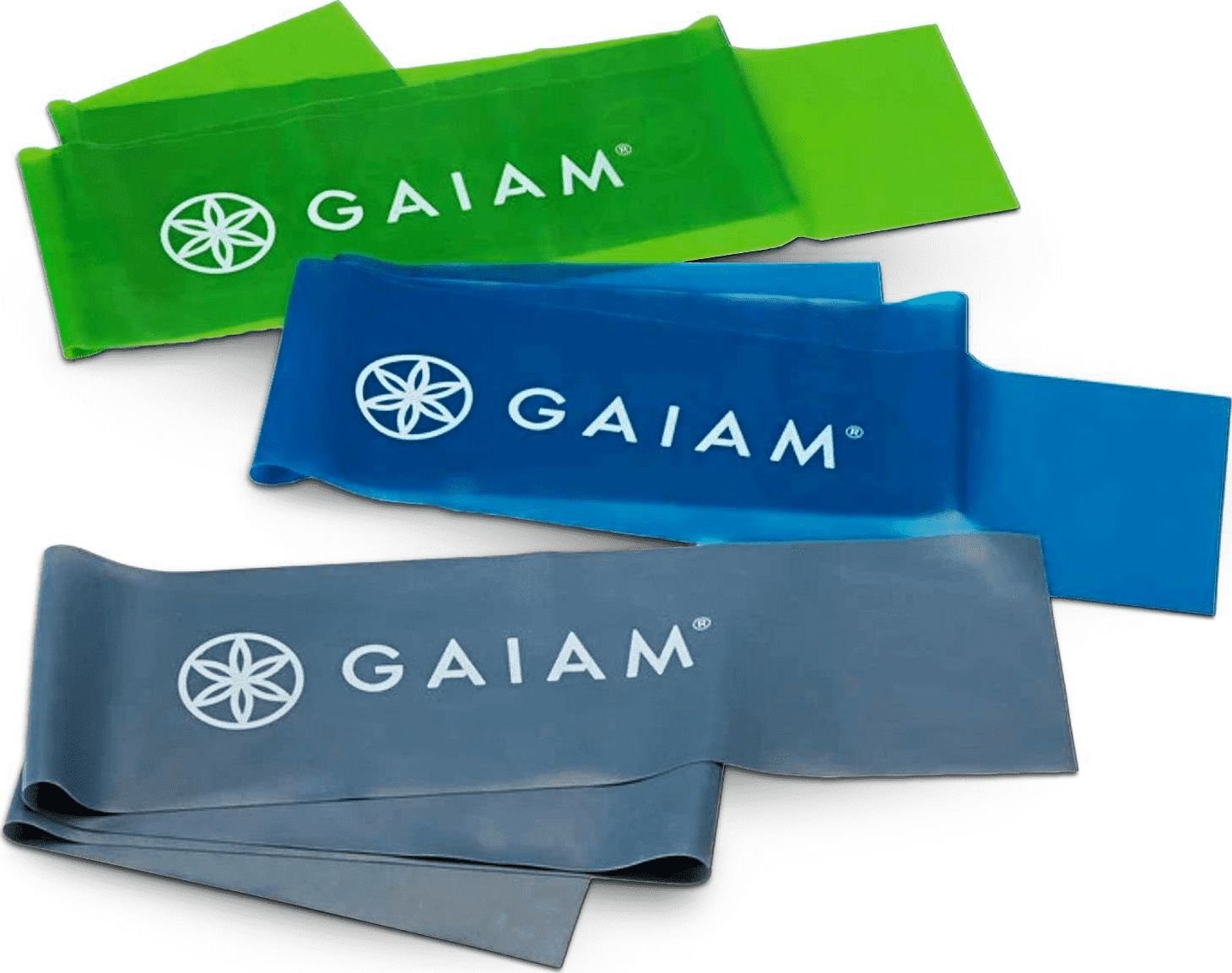 Gaiam Flex 59180 różne poziomy oporu w zestawie wielokolorowy 3 szt.