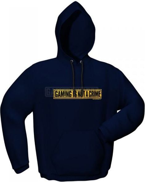Tricou gamerswear NOT A CRIME granatowa (XL) ( 5085-XL )