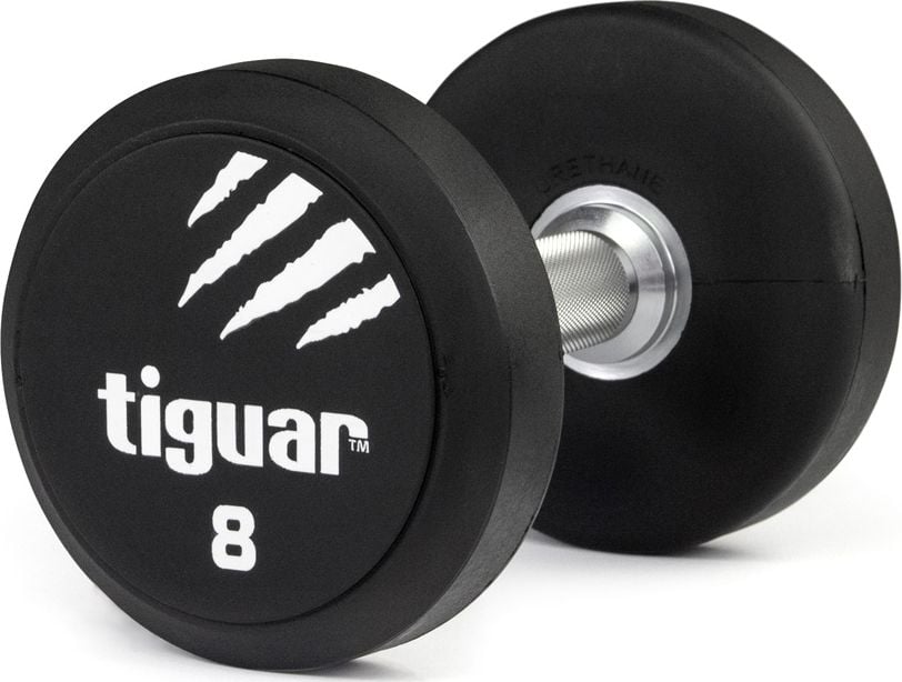 Gantera Tiguar TI-WHPU0080 cauciucata 1 x 8 kg