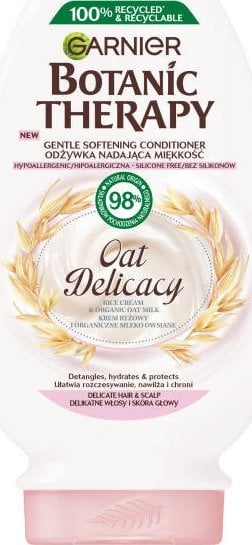 Garnier Garnier Botanic Therapy Odżywka nadająca miękkość Oat Delicacy - do delikatnych włosów i skóry głowy 200ml