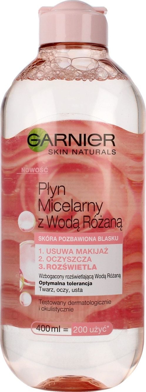 Garnier Garnier Skin Naturals Apă micelară cu apă de trandafiri - ten plictisitor 400ml