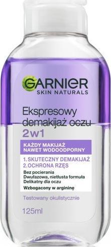 Garnier GARNIER_Skin Naturals Demachiant pentru ochi Demachiant 2 în 1 pentru ochi 125 ml