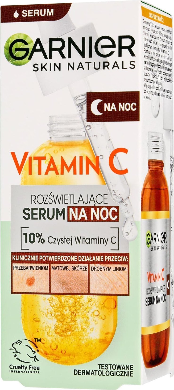 Garnier GARNIER_Skin Naturals Vitamin C 10% serum do twarzy na noc 30ml