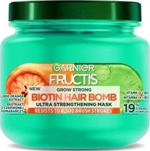 GARNIER_Fructis Hair Food Grow Strong masca pentru par uscat si normal 320ml