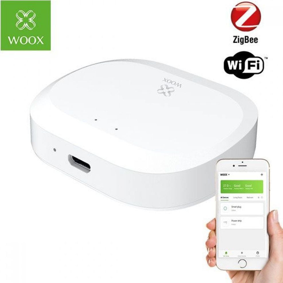 GATEWAY INTELIGENT INTELIGENT Woox ZIGBEE-WIFI R7070 GATEWAY