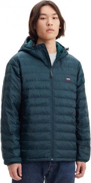 Geaca verde pentru bărbați Levi`s Presidio Packable Hooded XL