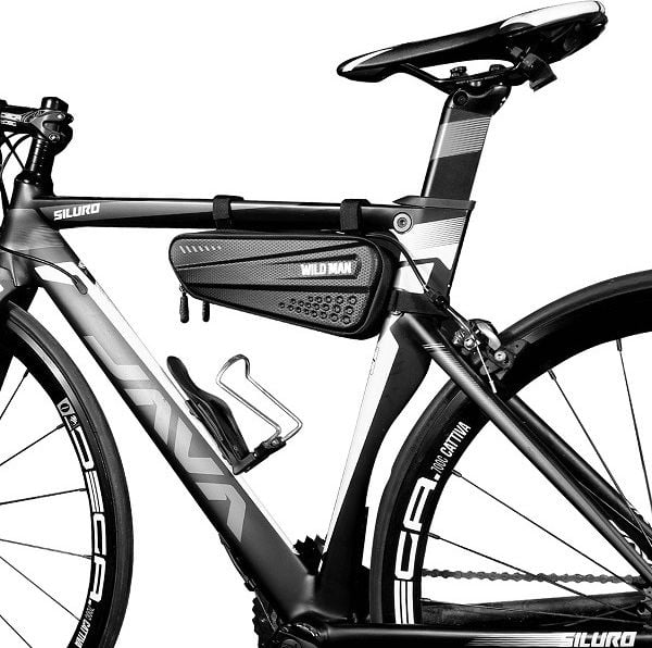 Geanta Bicicleta Impermeabila Pentru Cadru - Wildman M Es4 -negru