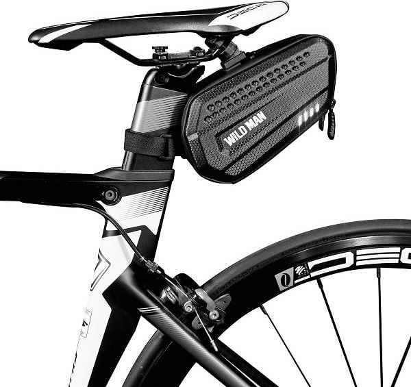 Geanta Bicicleta Impermeabila Pentru Spate Marime L - Wildman Es7 Negru