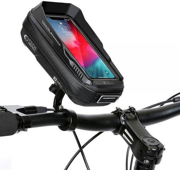 Geanta bicicleta impermeabila TECH-PROTECT XT3S, 0.6L, Negru