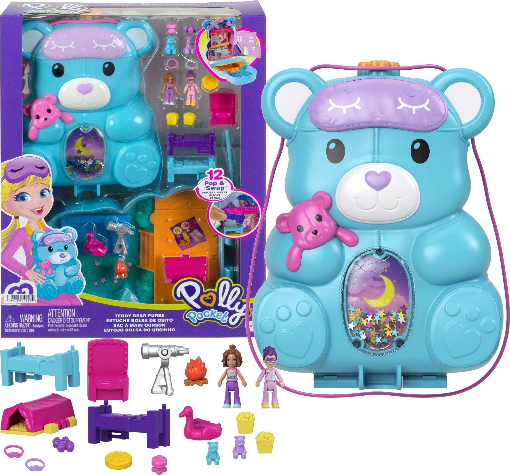 Geantă de mână compactă Mattel Polly Pocket (HGC39)