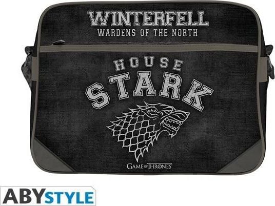 Geanta de umar Game Of Thrones, 38 x 12.5 x 29 cm, House Stark