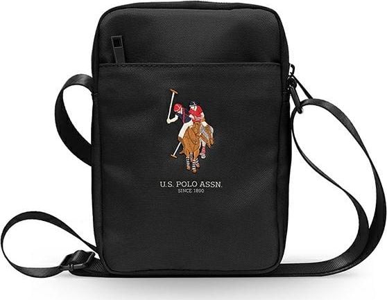 Geanta pentru tableta US Polo Assn. Embroidery 8`, Nylon, Negru