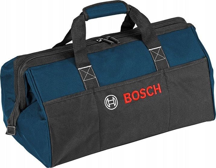 Geantă Scule Bosch 1619BZ0100, Organizator și Cutii Unelte, Trusa cu Unele, Țesătură, Negru şi Albastru, 28x48x30cm