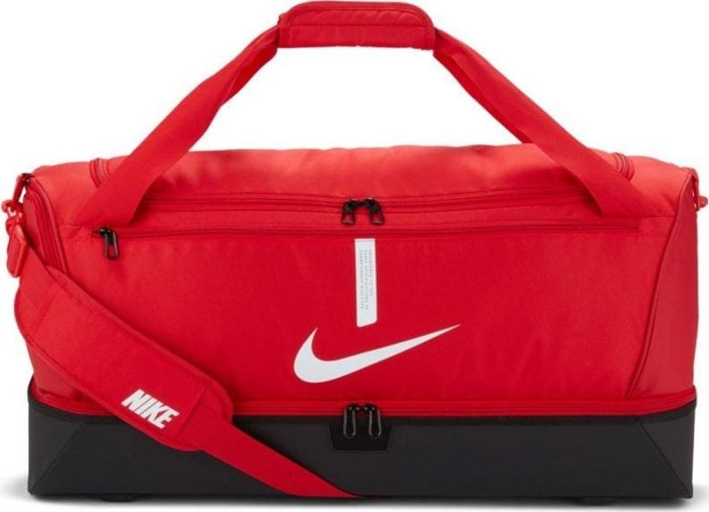 Geanta Sport Nike Academy Teal L Hardcase Unisex, University Red/Black/White