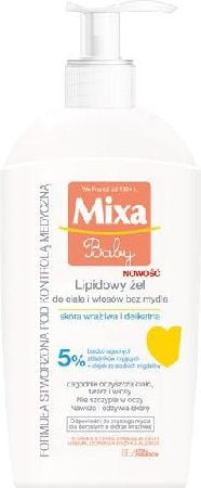Gel de dus, Mixa, Baby Lipid, 250ml