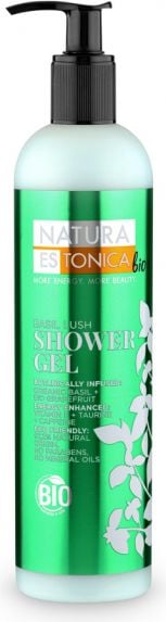 Gel de duș Natura Estonica BASIL 400ml