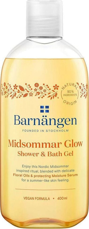 Gel de dus si baie Barnangen Midsommar Glow, 400ml