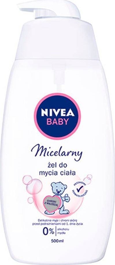 Gel de gel micelar pentru corp Nivea Baby 500 ml