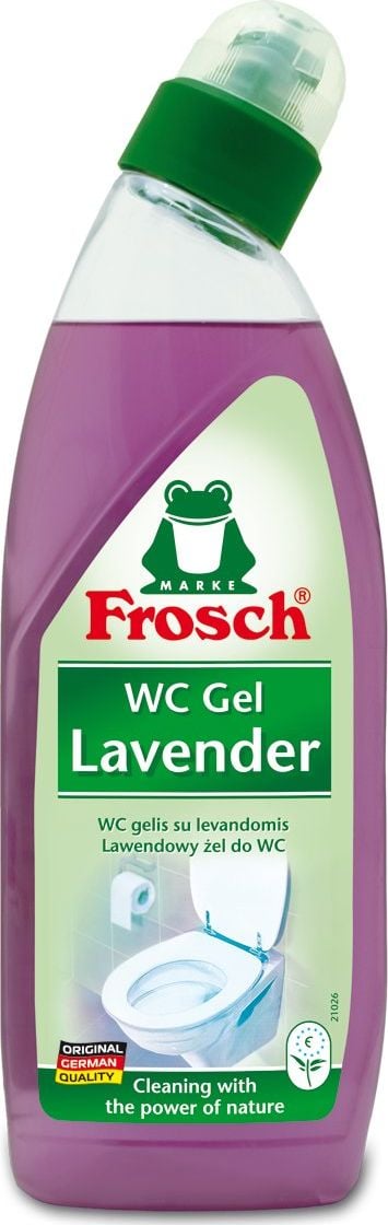 Gel lichid pentru toaleta Frosch EKO, Extract de lavanda, 750ml