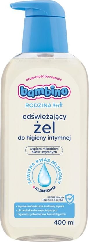 Gel pentru igiena intima, Bambino, Familie, hipoalergenic, 400ml