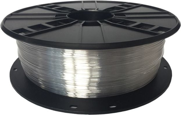 Accesoriu imprimanta 3D gembird Filament PETG, 1,75 mm, 1 kg, argint (3DP-PETG1.75-01-NAT)