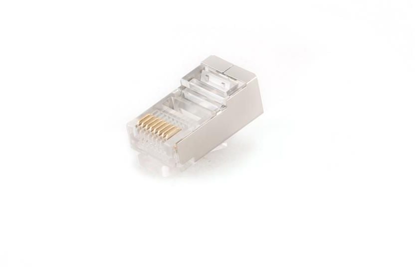 Mufa RJ-45 GEMBIRD PLUG6SP/10, pentru cablu FTP sau SFTP