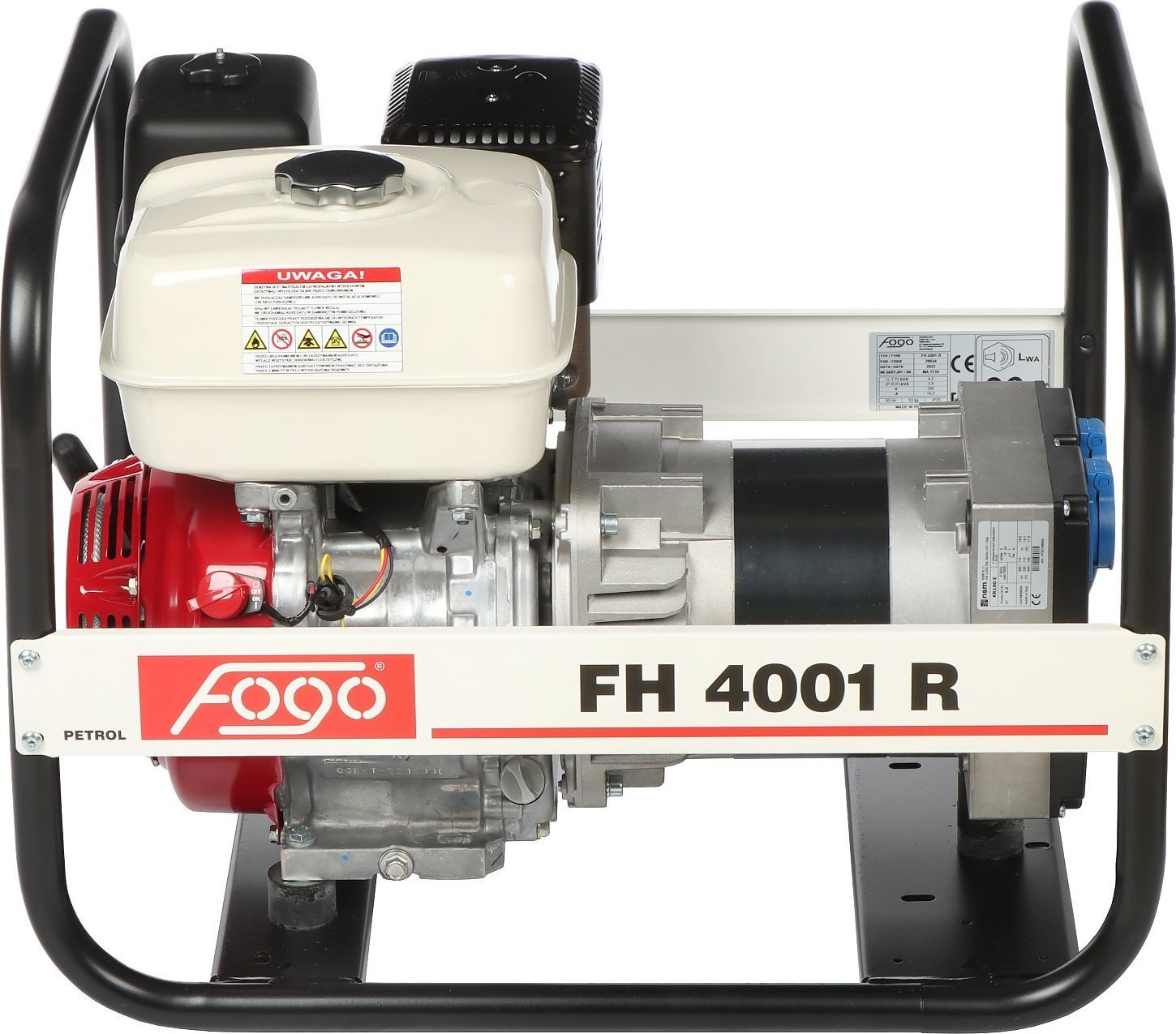 Generator Fogo GENERATOR FH-4001R 3800&nbsp;W Honda GX 270 FOGO