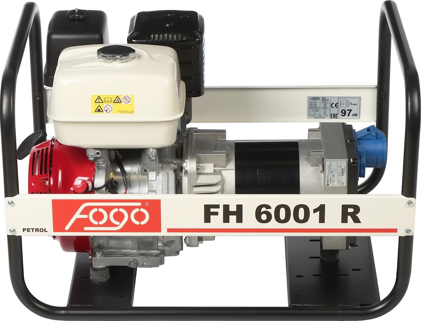 Generator Fogo GENERATOR FH-6001R 5600&amp;nbsp;W Honda GX 390 FOGO