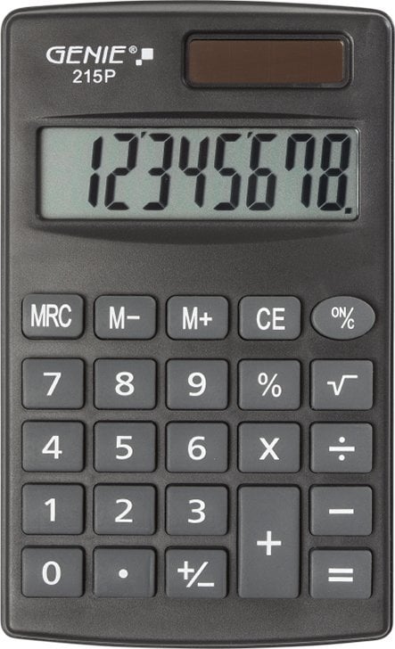 Calculatoare de birou - Genie Calculator GENIE Taschenrechner 215 P 8-stellig