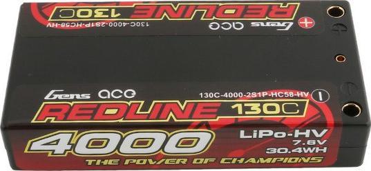 Gens Ace 4000mAh 7.6V 130C „Seria Redline” Gens Ace