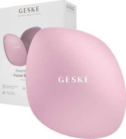 Aparate intretinere si ingrijire corporala - Perie de curățare a feței Geske 4in1 cu aplicare (roz)